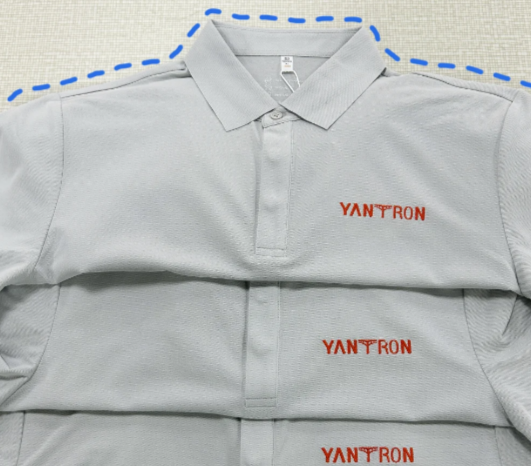 企业定制工服｜重庆企业定制990件刺绣Polo衫实拍展示
